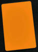 013111350-2080 ORANGE METALLIC PVC CARD - 750 MIC (30 MIL)