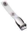 013112120-1000 METAL SUSPENDER CLIP WITH REINFORCED VINYL STRAP AND METAL SNAPS