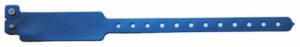 013112140-2516 BLUE 25MM VINYL WRIST BAND WITH PERMA-SANP CLOSURE