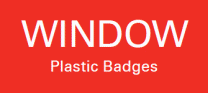 Window - Navneskilt i ABS-plast