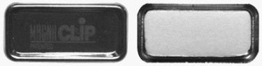 Magnaclip 10: Ekstrem kraftig magnetsystem til fastg�relse af navneskilte der er mellem 12 og 21 mm..