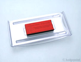 Badgepoint - Name tag systems - We make your name visible fra Dansk Erhvervsbeklædning. - som Standardprodukter, Individuelle produkter, og som Brancheløsninger: Navneskilte, Reversskilte, Bordskilte, Kampagneskilte, Badge, med tryk og gravering, efter opgaven.