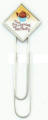 Dess.: 08316PC001 Metalplatinerede clips med 4-farvet tryk.