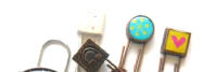 Dess.: 08316pc-30 Hefeng papirclips i gummi.