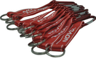 Vore samarbejdspartnere er specialiseret i en stor produktion af lanyards, nøglebånd, og keyhangere med logotryk, og har opnået stor ekspertise på dette område - blandt andet med silketryk