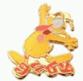 Iron soft enamel pins