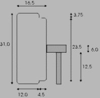 Illuminator Rail 16�