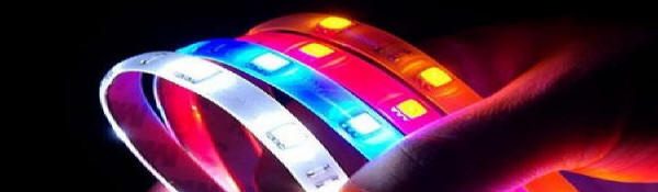 LED-lys kan leveres i enhver given farve. Se mere om mulighederne her