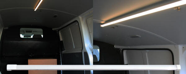 Lys i servicebilen. Milki Line med magnetmontering udm�rker sig ved at give et godt lys til bl.a. servicebilen.