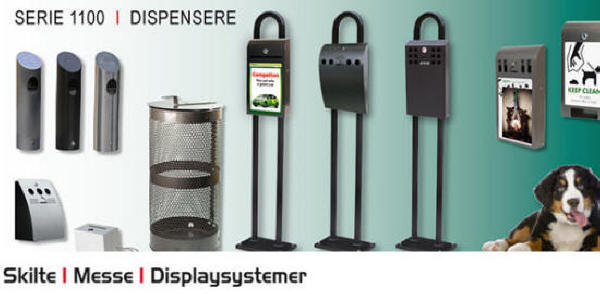 Skilte - messe og displaysystemer - Serie 1100 - fra lager