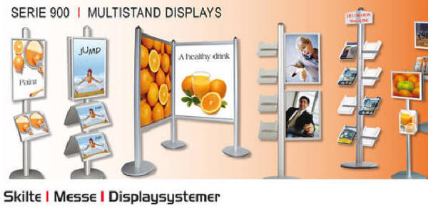 Skilte - messe og displaysystemer - Serie 900 - fra lager
