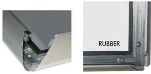 ALU SNAP FRAME WATERSAFE V�G. 35 mm. s�lv