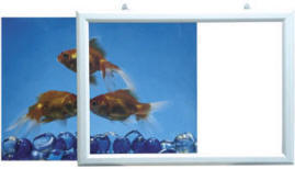 SLIDE-IN FRAME HORIZONTAL. 25 mm. s�lveloxeret