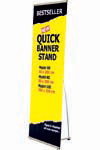 QUICK BANNER 80x200 enkelt