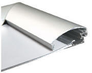 ALU SNAP FRAME V�g. 45 mm. s�lveloxeret.