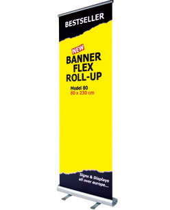 SPECIAL-TILBUD p� BANNER FLEX ROLL-UP