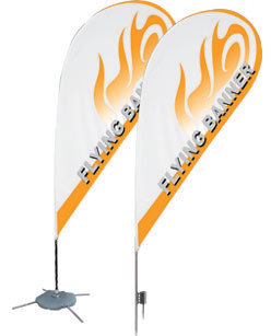 SPECIAL-TILBUD p� OUTDOOR SPIKE & CROSS FLAG