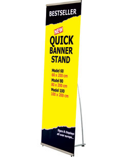 SPECIAL-TILBUD p� QUICK BANNER STAND