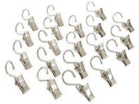 Efterbehandling af medier: Clips og klammer med kroge i mange varianter