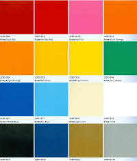 Scotchprint® 1080 er holdbare, støbte folier af to lag, som fjernes nemt og anvendes som dekoration af biler