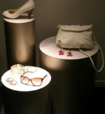 Podier, salgsdisplays, brnembler, plakatsjler, skraldespande 