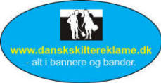 Klistermrker fra Dansk Skilte Reklame kan producere i alle mngder og i alle farver, faconer eller strrelser, da de fremstilles efter opgave.