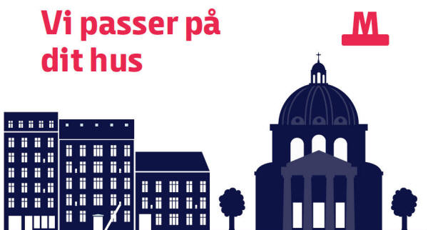 Her et eksempel på en leverance til Metroselskabet i København - hvor direkte print anvendes, sammen med en efterbehandling