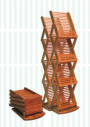 BAMBOO POSTER SHELF MODEL 3