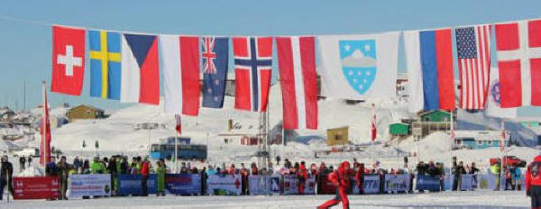 Arctic Circle Race - En årlig tilbagevendende begivenhed der beror på løb på ski