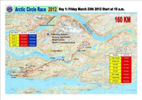 Arctic Cricle Race 2012 160 km