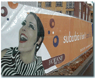 Stilladsreklame, for eksempel - tidens mest effektfulde medie