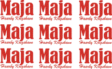 Etiketter eller streamers efter opgave.
