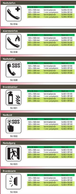 Søtransport - Piktogrammer til enhver anvisning og lejlighed