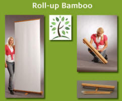 Bambus Roll-up i et flot design - Klik her for at se vort oplg.