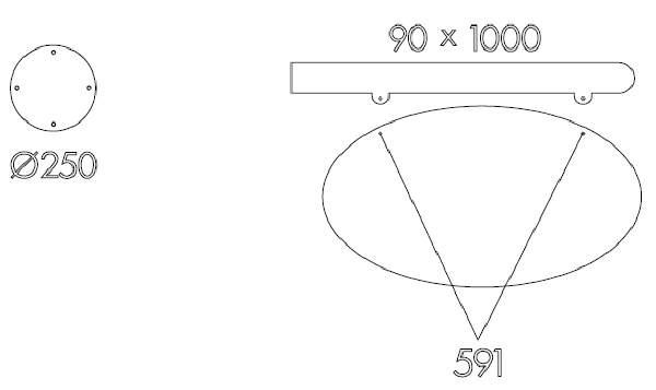 Galgeskilte med tekster og logo i folie og gravering