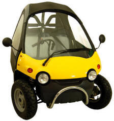 2 personers scooter med dug.