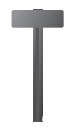 Standerskilte (h x b cm.) 15 x 45 