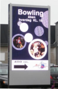 Pylonen er produceret i et elegant og tidløst design.