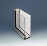 Klassik 60 mm Display TN/TR Vejr- og h�rv�rksbetandig aluminium udh�ngsskab for indend�rs eller udend�rs brug. 