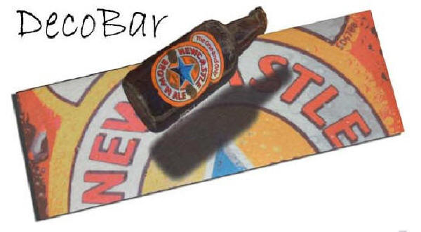 Deco Bar; Logomtter - reklamemtter, samt rvv til mtter - og alt indenfor gulvreklame og floor Advertising, efter opgave: www.logomaatten.dk