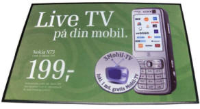 SPOT - enkelt eller som en del af en kampagne - indendrs - i sm eller strre individuelle serier.