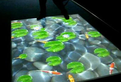 Interaktive gulve - spiller på sanserne