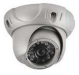 UDE OG INDENDØRS PROOF DOME CAM