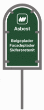 Skiltestandere kan best af en tekstplade monteret p en pladeholder - og kan anvendes sammen med EasyRoll skiltefod.