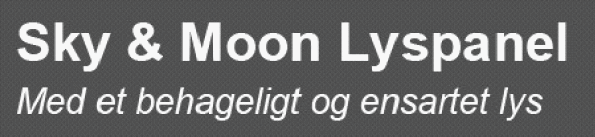 Sky og Moon lyspaneler