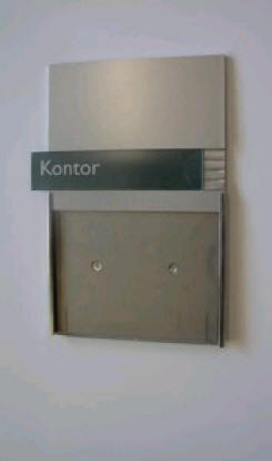 Sign-Craft design - Steel-line skiltesystem