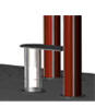 �ben stand med et standareal p� 6x9 meter.