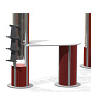�ben stand med et standareal p� 6x9 meter.