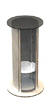 V�gstand med et standareal p� 3 x 5 meter, i en h�jde p� 205 cm..