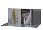 V�gstand med et standareal p� 3 x 5 meter, i en h�jde p� 205 cm..